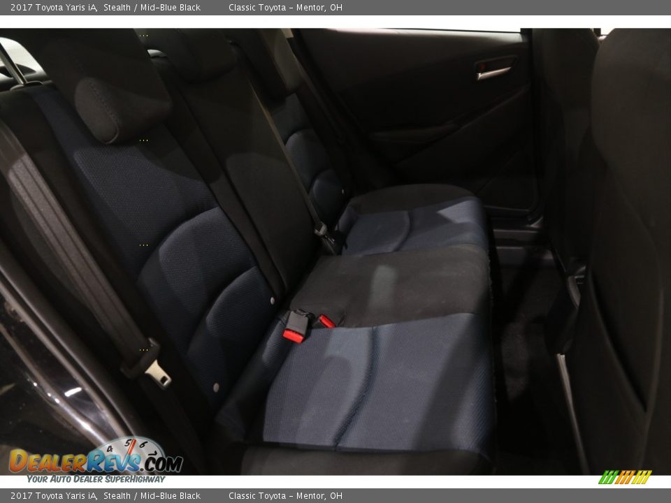 2017 Toyota Yaris iA Stealth / Mid-Blue Black Photo #14