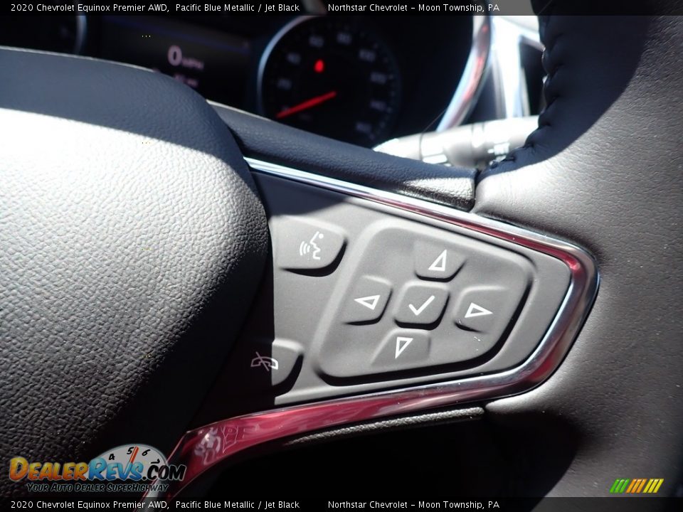 2020 Chevrolet Equinox Premier AWD Pacific Blue Metallic / Jet Black Photo #19