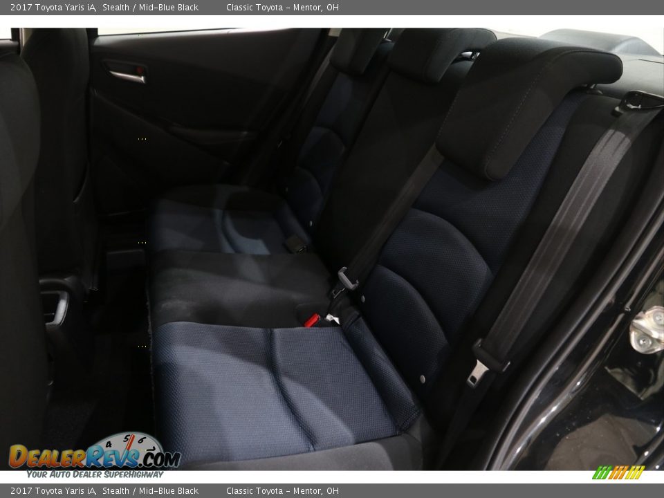 2017 Toyota Yaris iA Stealth / Mid-Blue Black Photo #15