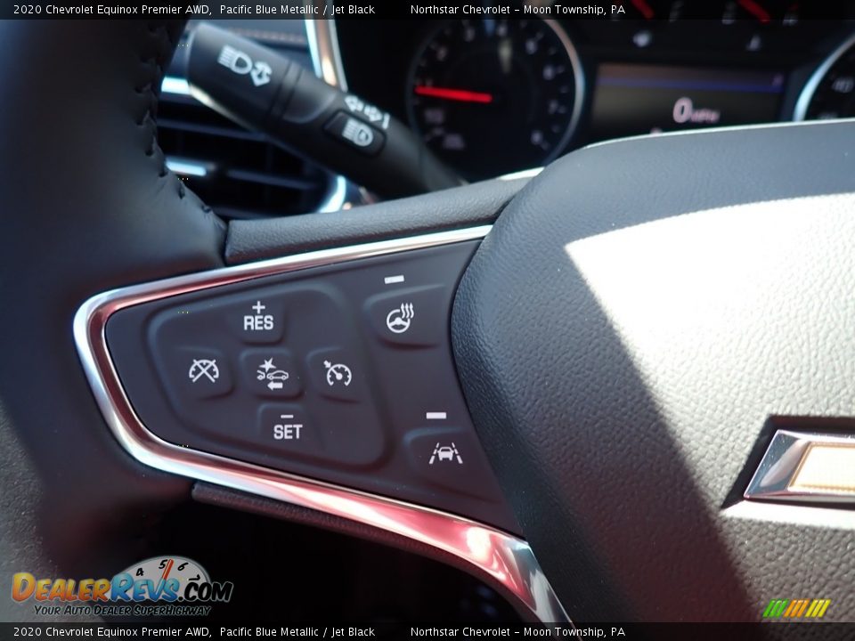 2020 Chevrolet Equinox Premier AWD Pacific Blue Metallic / Jet Black Photo #20