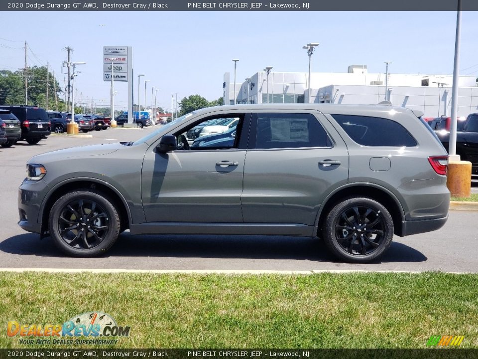 2020 Dodge Durango GT AWD Destroyer Gray / Black Photo #4