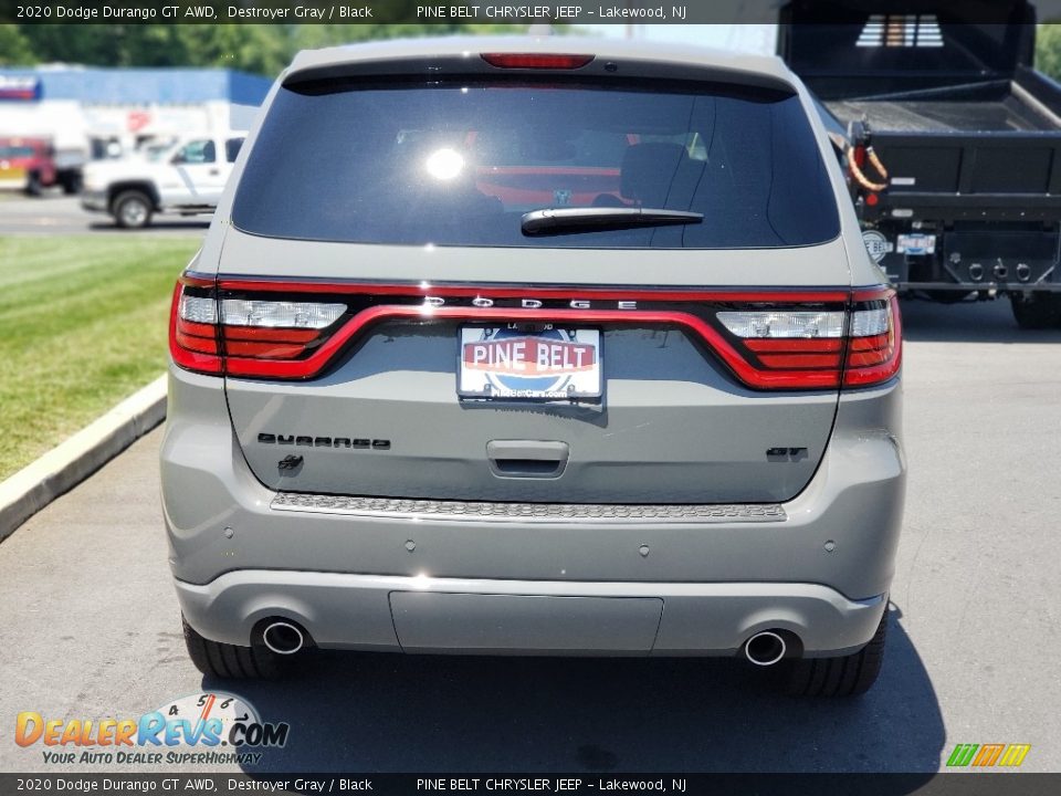 2020 Dodge Durango GT AWD Destroyer Gray / Black Photo #7