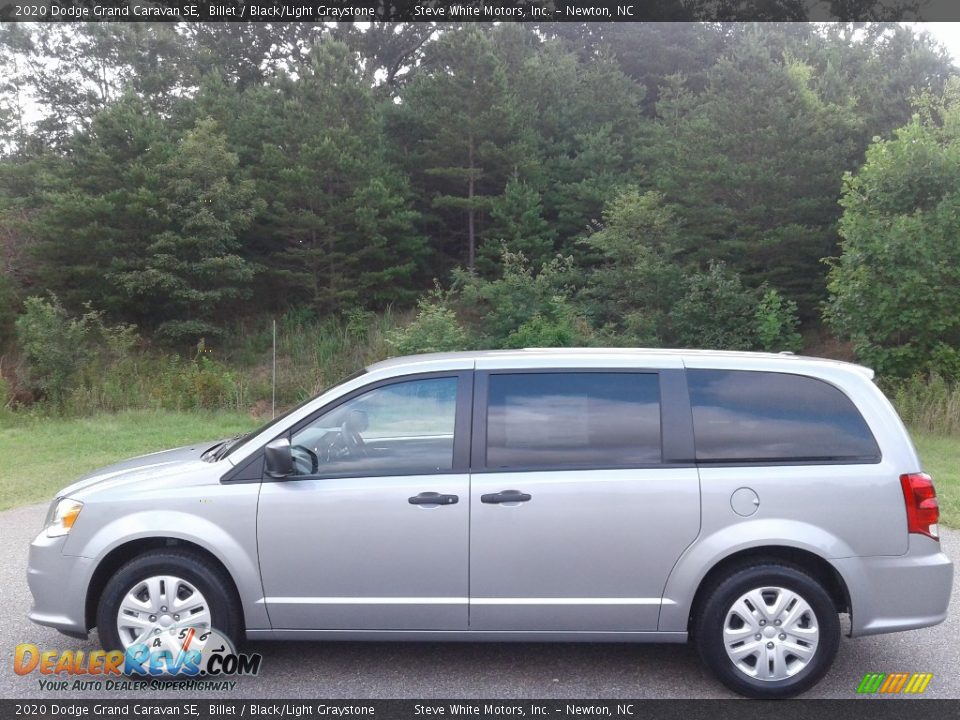 2020 Dodge Grand Caravan SE Billet / Black/Light Graystone Photo #1