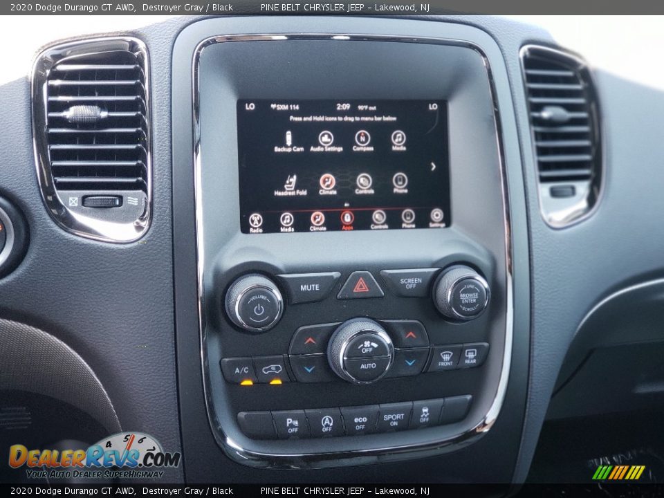 2020 Dodge Durango GT AWD Destroyer Gray / Black Photo #13