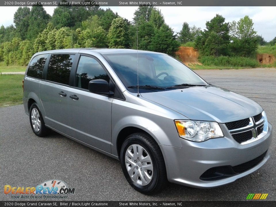 2020 Dodge Grand Caravan SE Billet / Black/Light Graystone Photo #4
