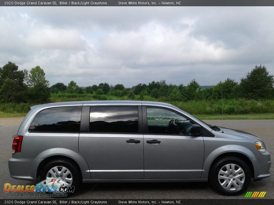 2020 Dodge Grand Caravan SE Billet / Black/Light Graystone Photo #5