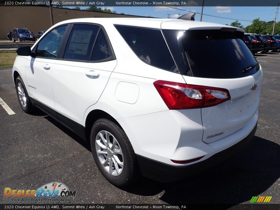 2020 Chevrolet Equinox LS AWD Summit White / Ash Gray Photo #4