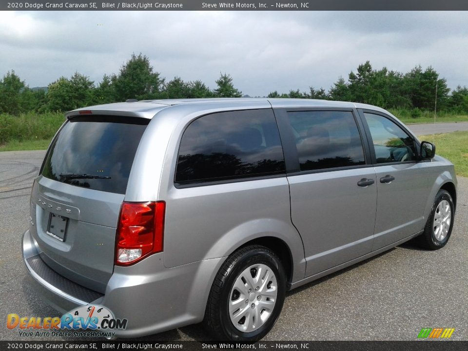 2020 Dodge Grand Caravan SE Billet / Black/Light Graystone Photo #6