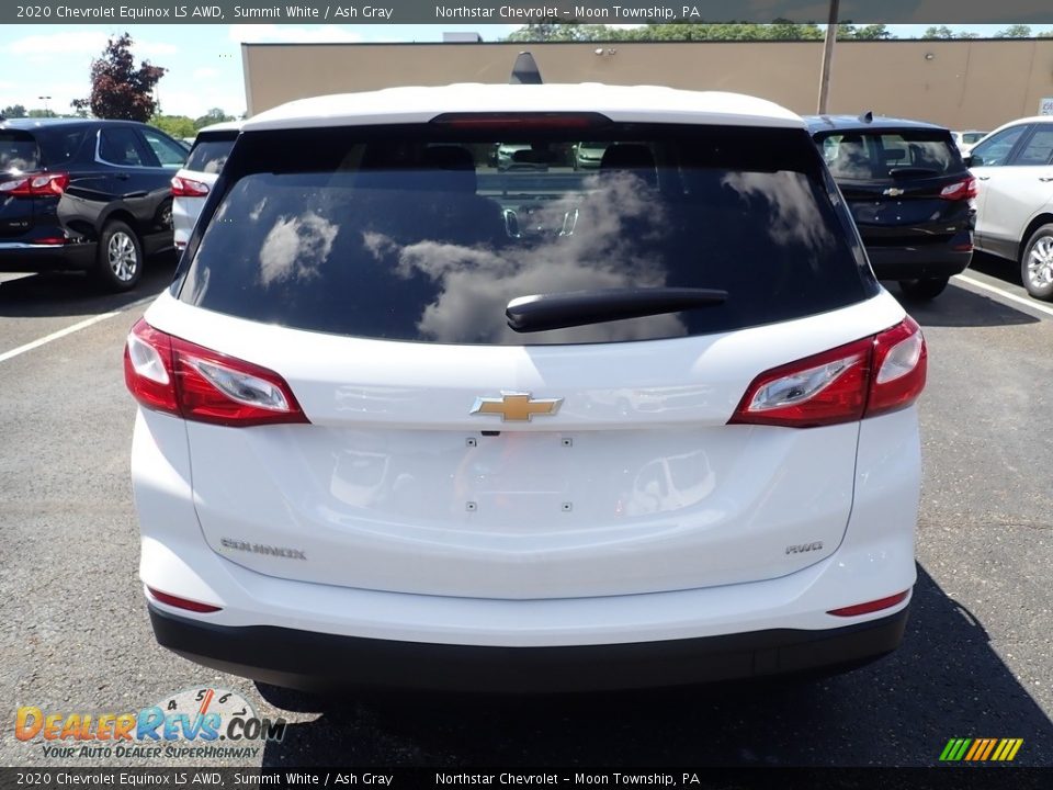 2020 Chevrolet Equinox LS AWD Summit White / Ash Gray Photo #5