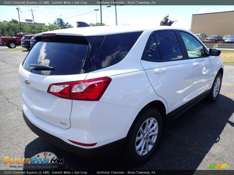 2020 Chevrolet Equinox LS AWD Summit White / Ash Gray Photo #6