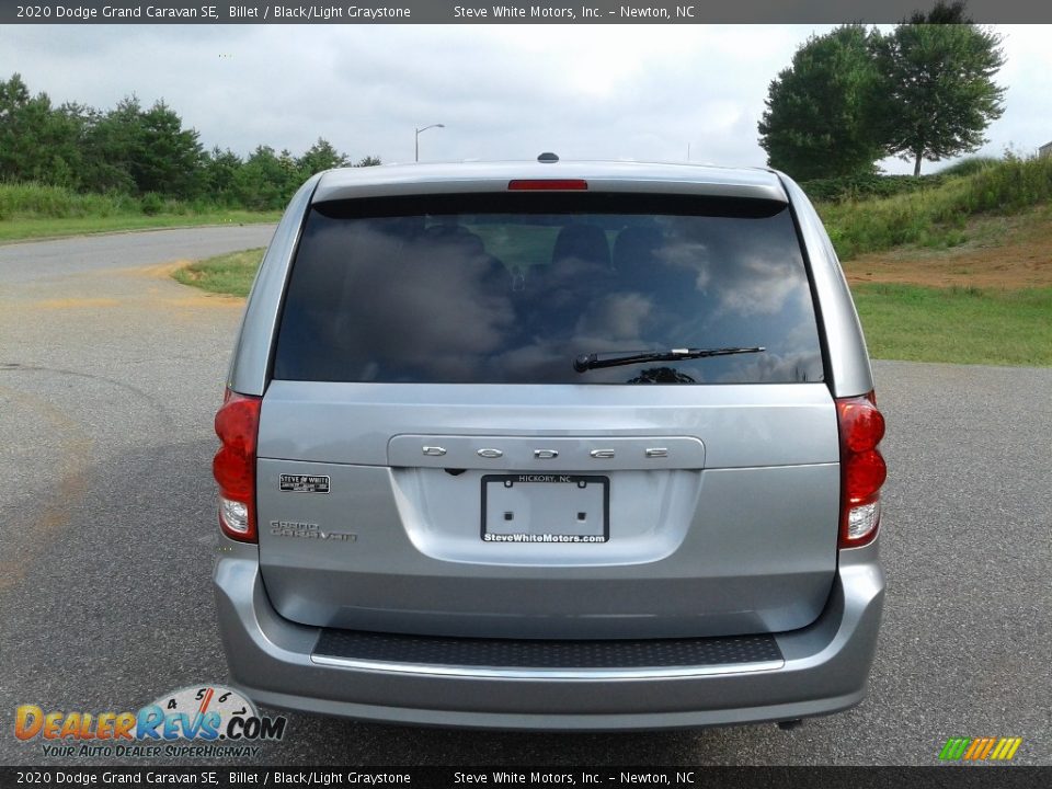 2020 Dodge Grand Caravan SE Billet / Black/Light Graystone Photo #7