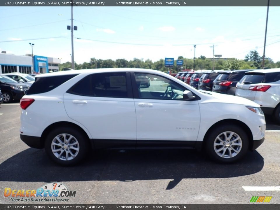 2020 Chevrolet Equinox LS AWD Summit White / Ash Gray Photo #7