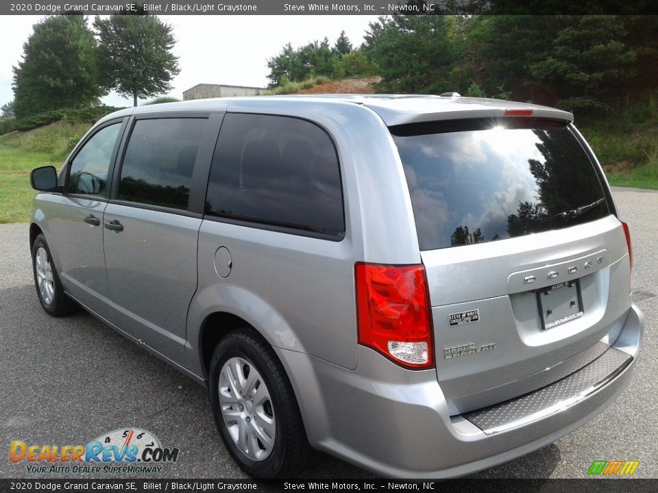 2020 Dodge Grand Caravan SE Billet / Black/Light Graystone Photo #8