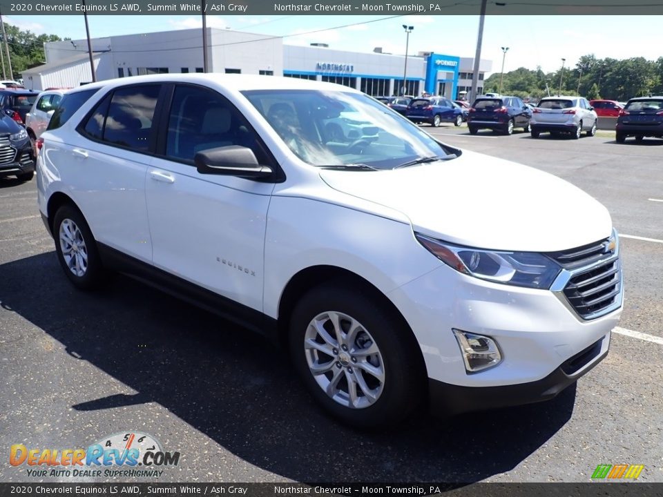 2020 Chevrolet Equinox LS AWD Summit White / Ash Gray Photo #8