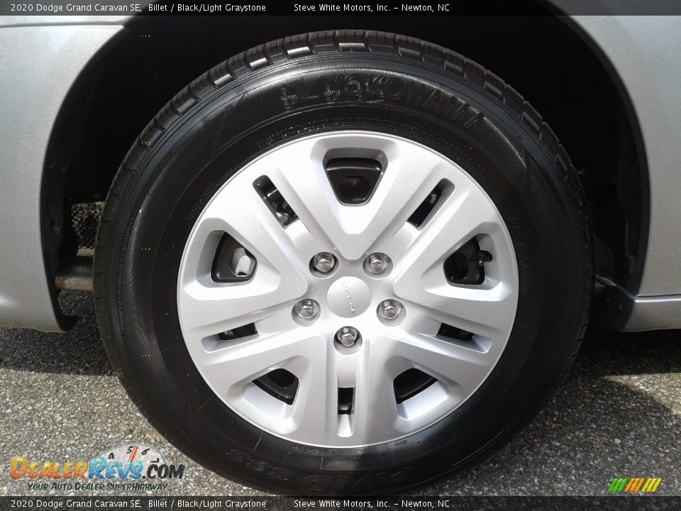 2020 Dodge Grand Caravan SE Billet / Black/Light Graystone Photo #9