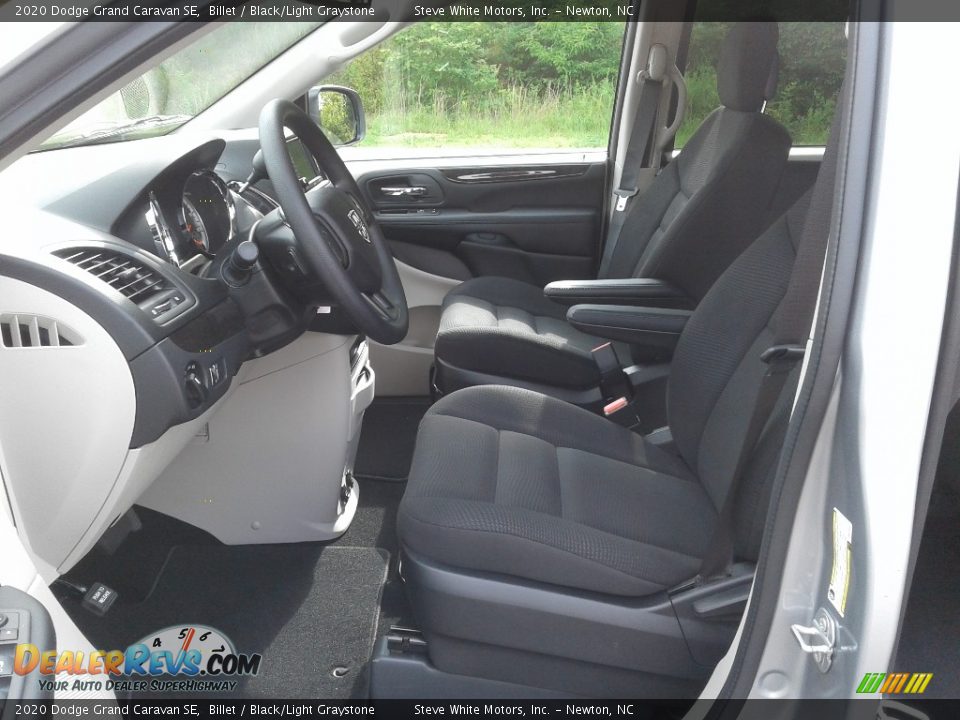 2020 Dodge Grand Caravan SE Billet / Black/Light Graystone Photo #11
