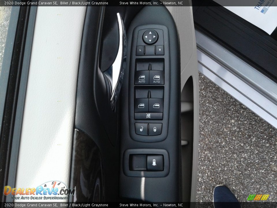 2020 Dodge Grand Caravan SE Billet / Black/Light Graystone Photo #12