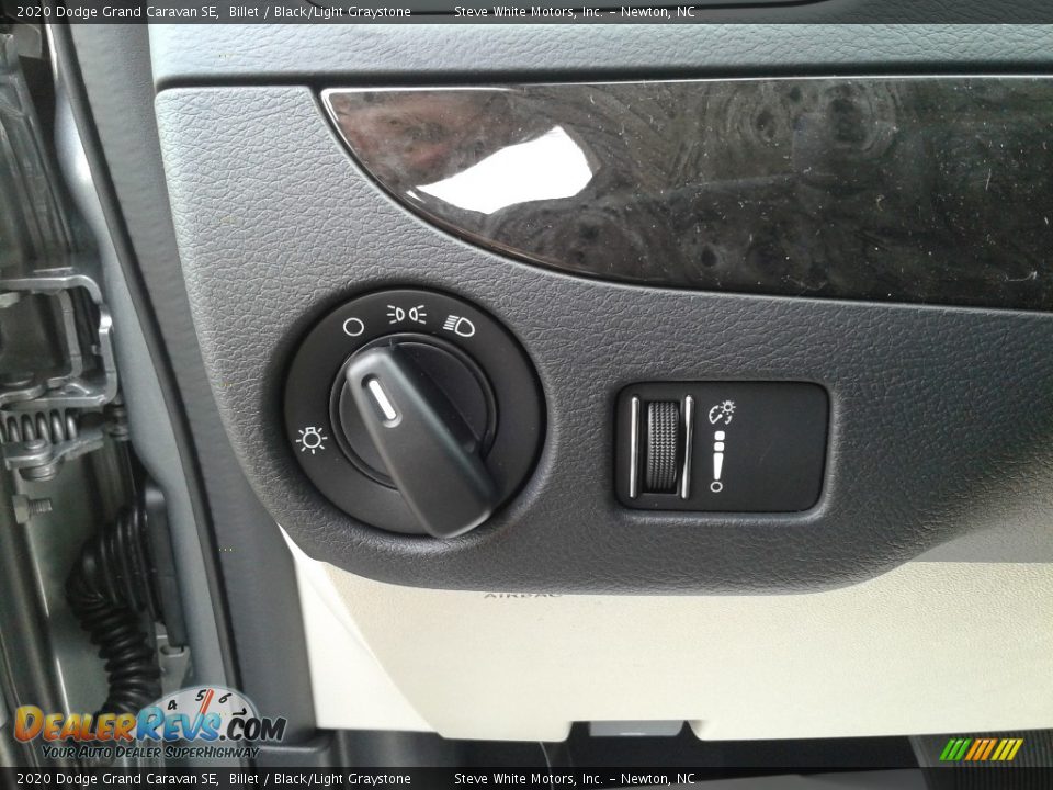 2020 Dodge Grand Caravan SE Billet / Black/Light Graystone Photo #19