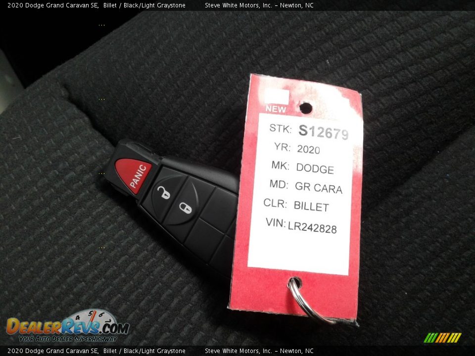 2020 Dodge Grand Caravan SE Billet / Black/Light Graystone Photo #26