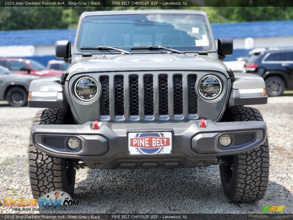 2020 Jeep Gladiator Rubicon 4x4 Sting-Gray / Black Photo #3