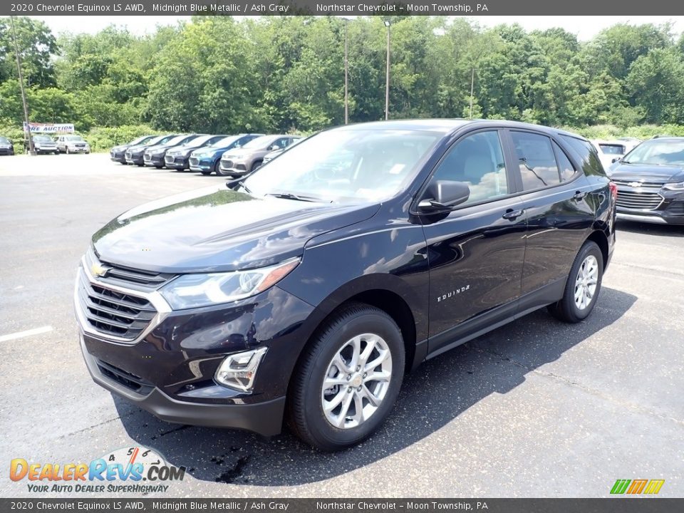 2020 Chevrolet Equinox LS AWD Midnight Blue Metallic / Ash Gray Photo #1