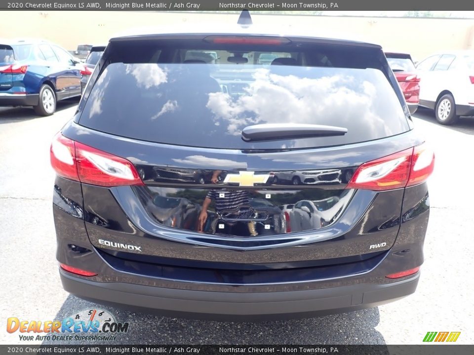 2020 Chevrolet Equinox LS AWD Midnight Blue Metallic / Ash Gray Photo #5