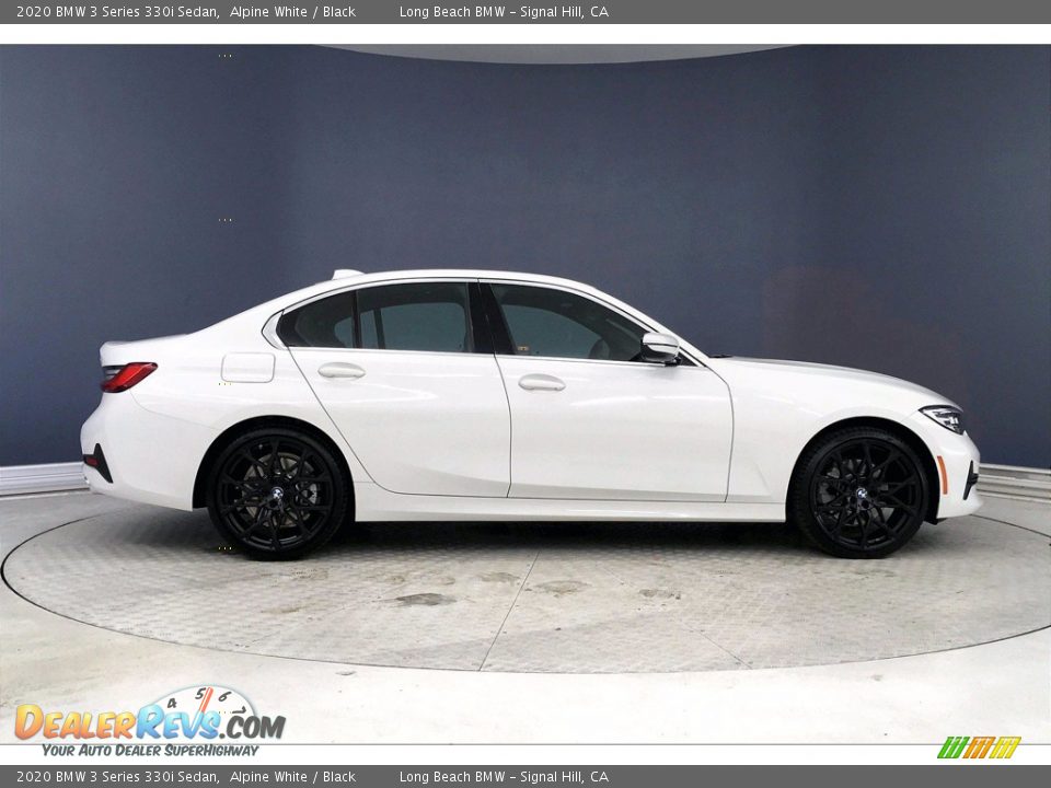 2020 BMW 3 Series 330i Sedan Alpine White / Black Photo #14