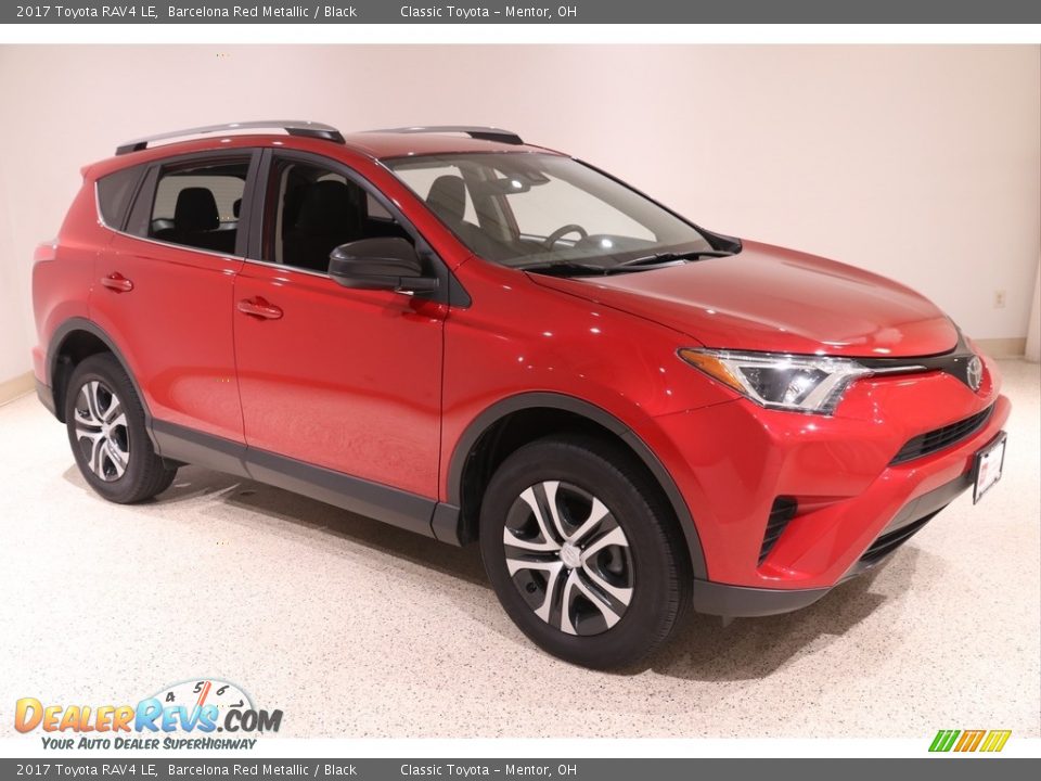 2017 Toyota RAV4 LE Barcelona Red Metallic / Black Photo #1