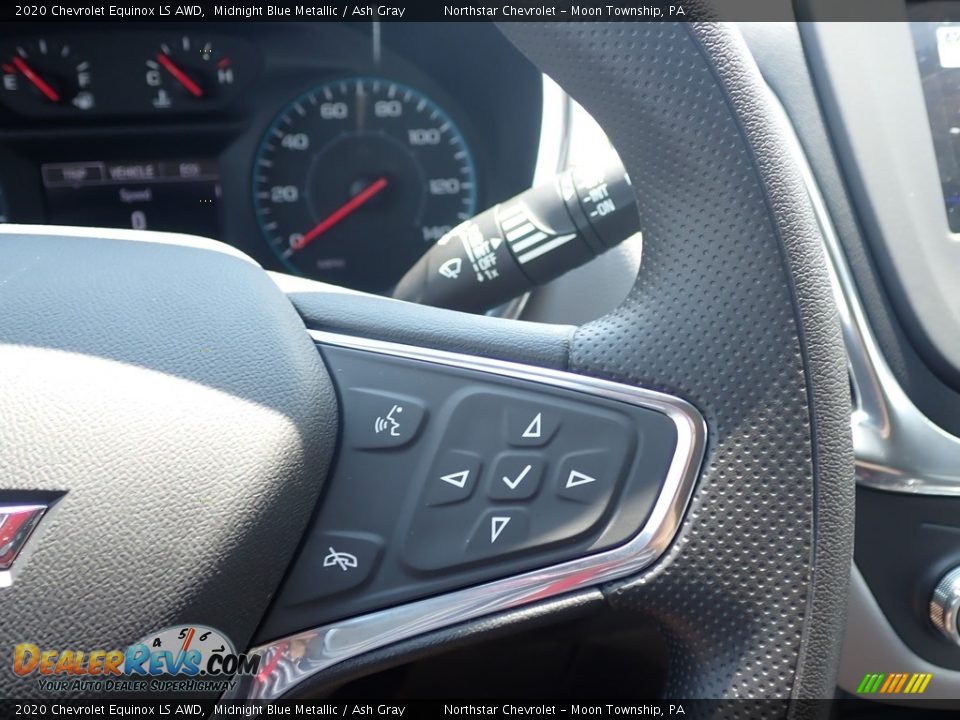 2020 Chevrolet Equinox LS AWD Midnight Blue Metallic / Ash Gray Photo #19