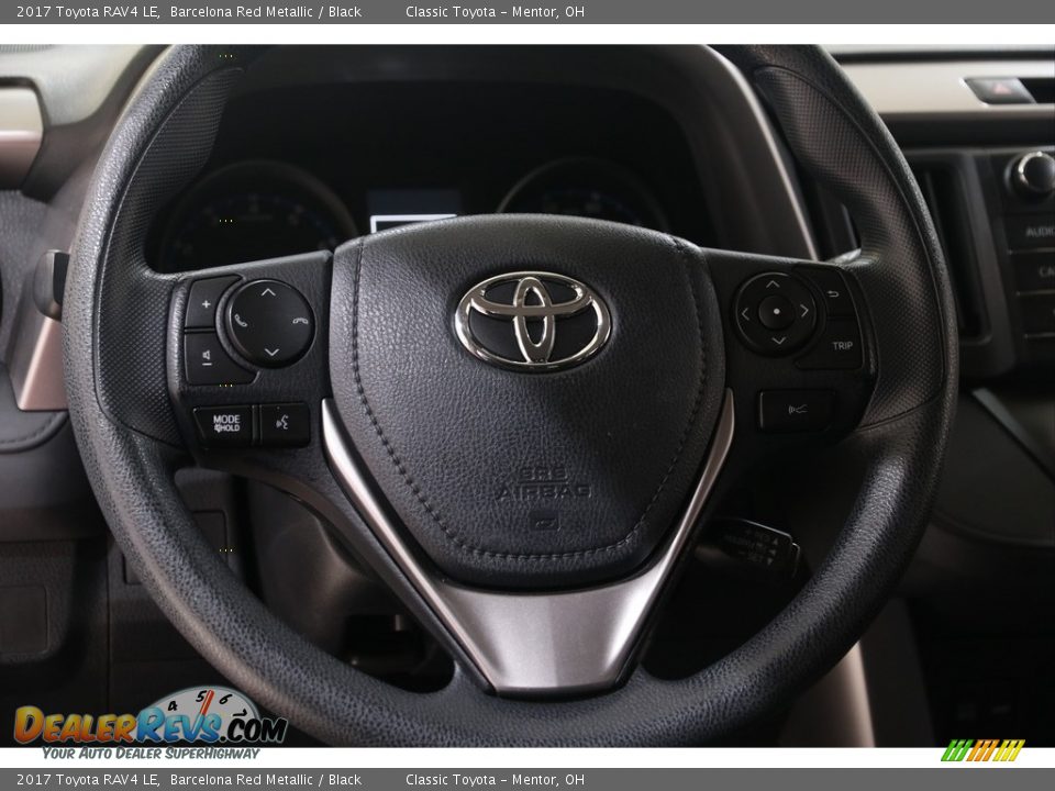 2017 Toyota RAV4 LE Barcelona Red Metallic / Black Photo #7