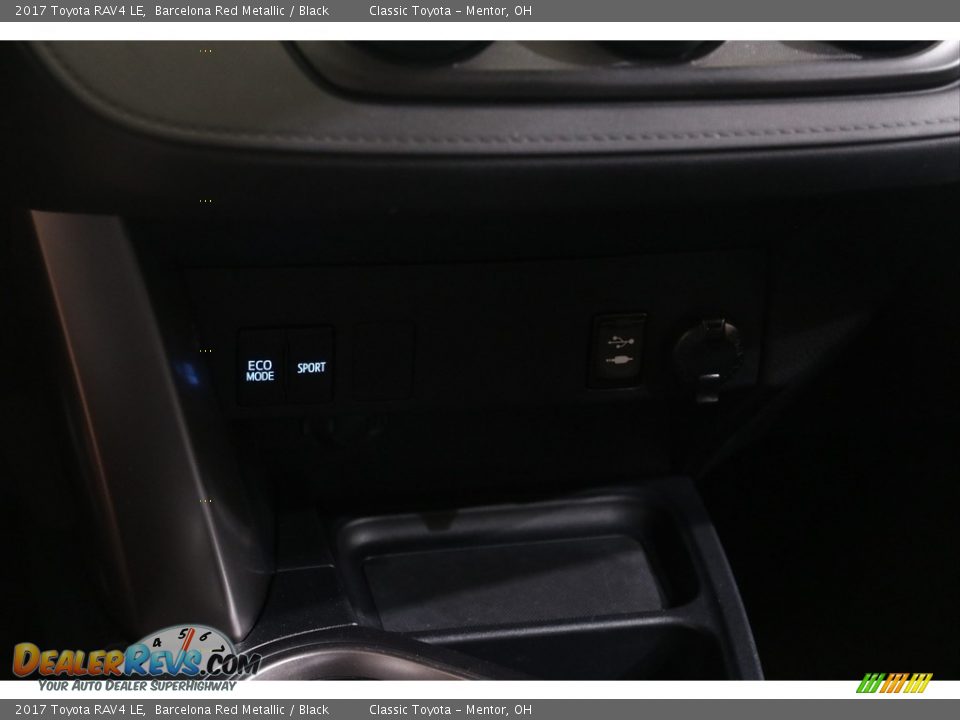 2017 Toyota RAV4 LE Barcelona Red Metallic / Black Photo #12