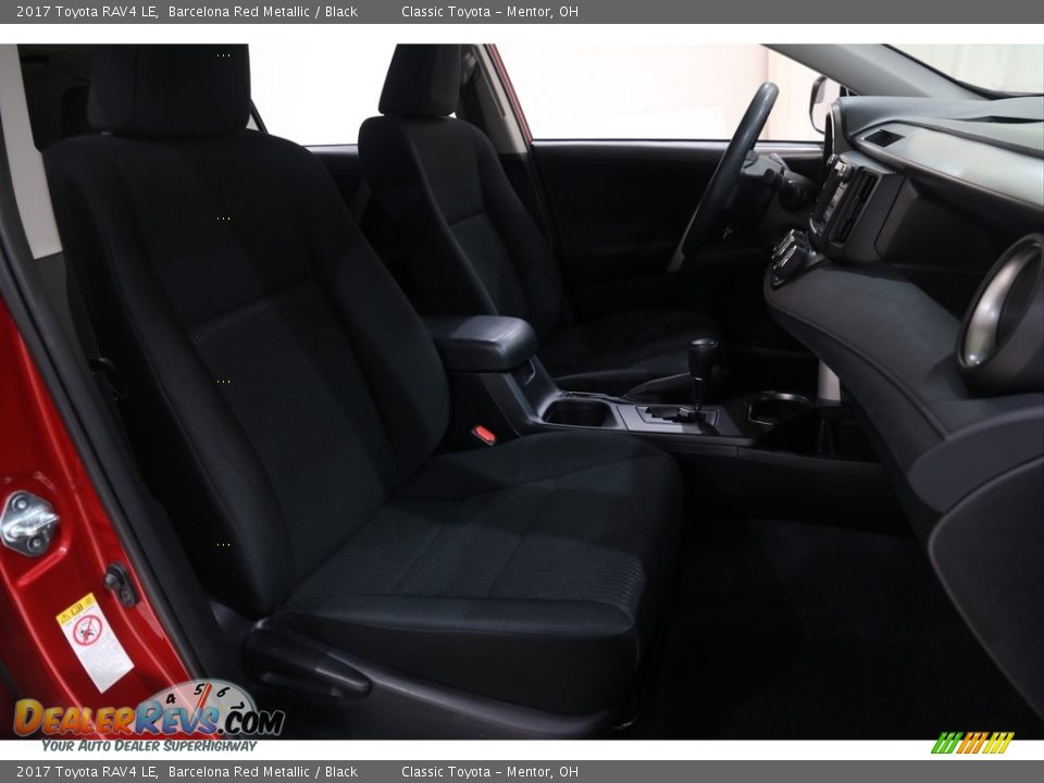 2017 Toyota RAV4 LE Barcelona Red Metallic / Black Photo #14