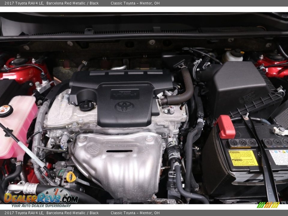 2017 Toyota RAV4 LE Barcelona Red Metallic / Black Photo #18