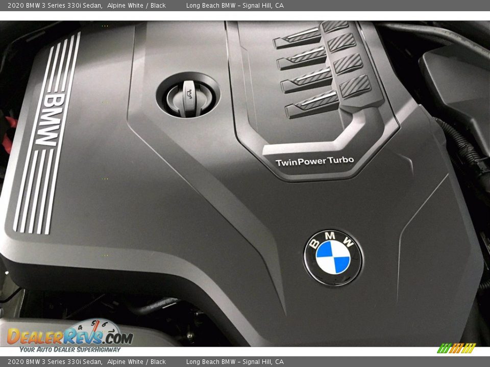 2020 BMW 3 Series 330i Sedan Alpine White / Black Photo #35
