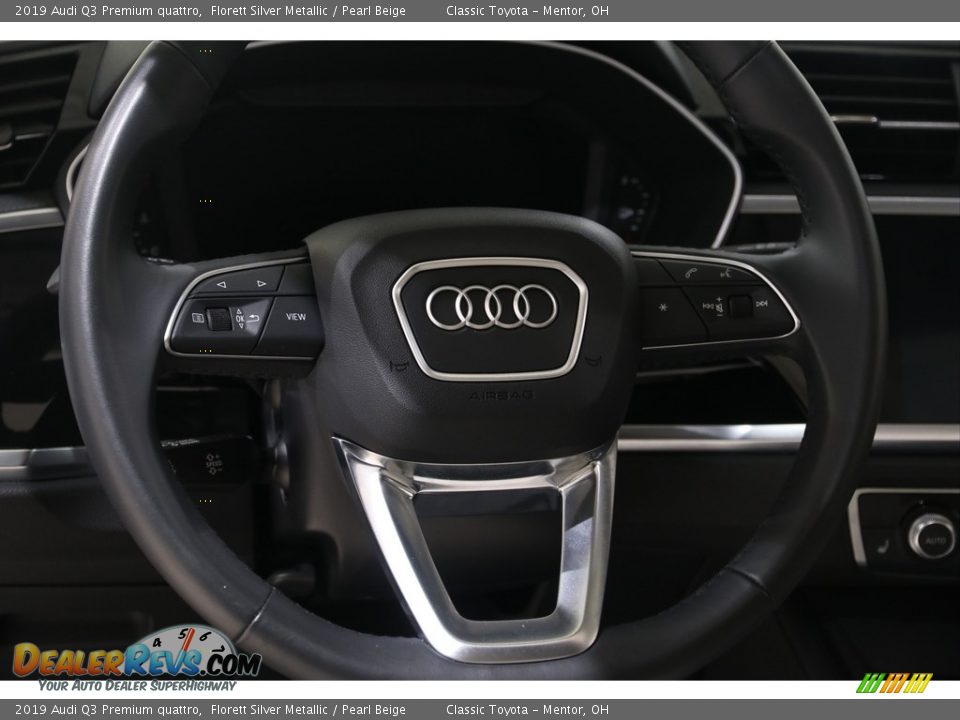2019 Audi Q3 Premium quattro Steering Wheel Photo #7