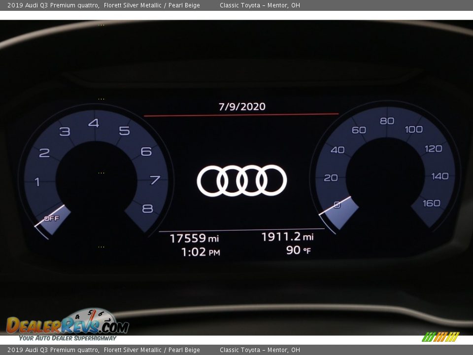 2019 Audi Q3 Premium quattro Gauges Photo #8