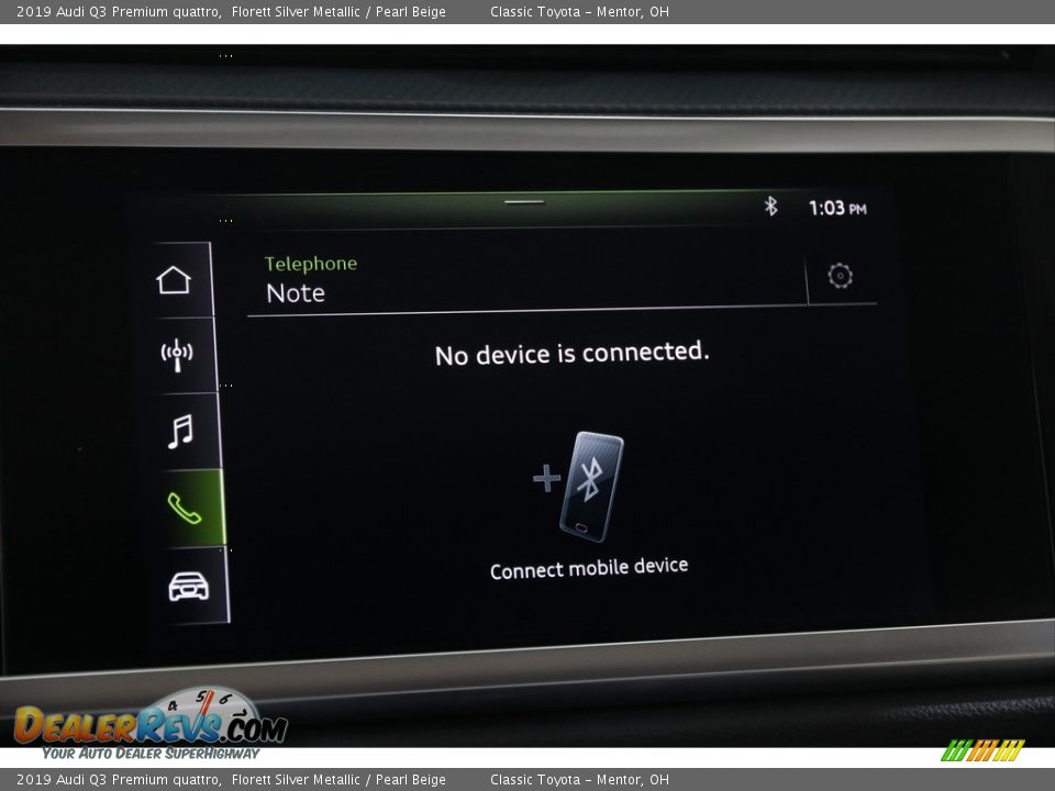 2019 Audi Q3 Premium quattro Florett Silver Metallic / Pearl Beige Photo #11