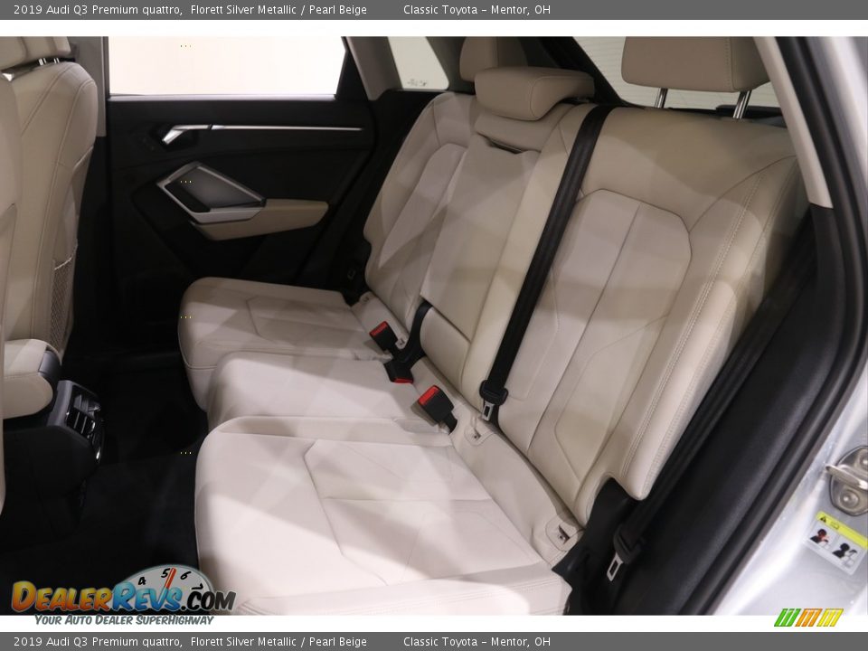 Rear Seat of 2019 Audi Q3 Premium quattro Photo #16