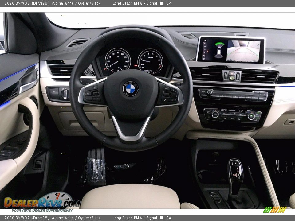 2020 BMW X2 sDrive28i Alpine White / Oyster/Black Photo #4