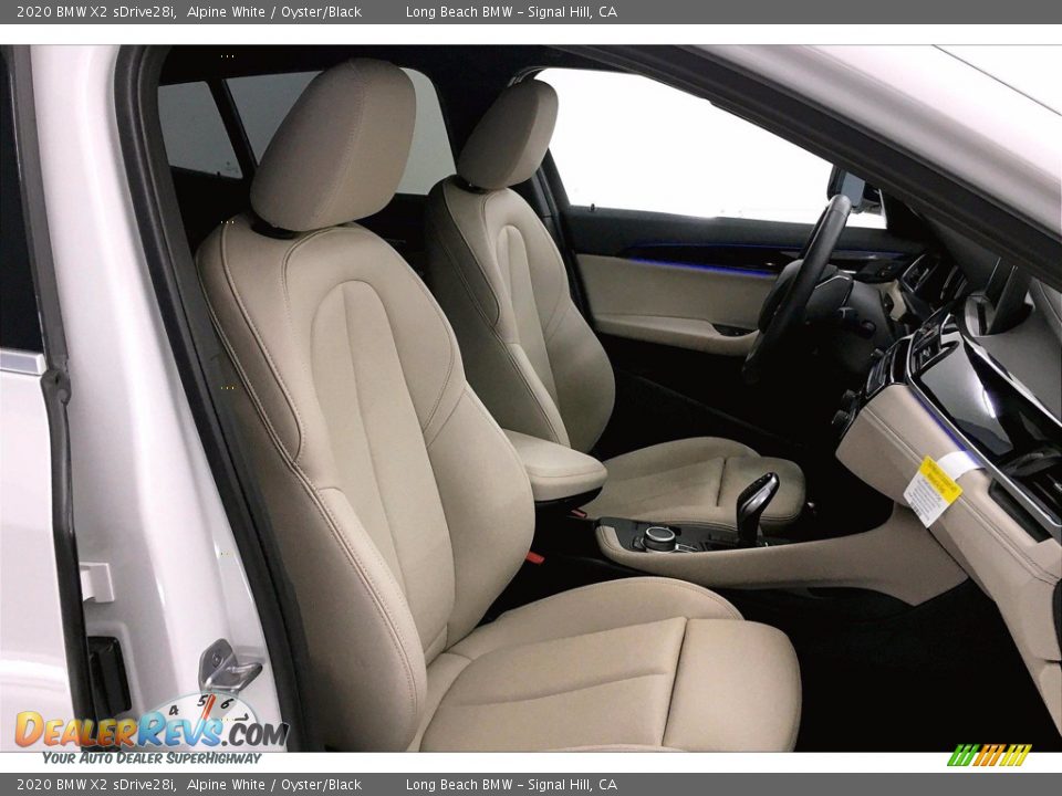 2020 BMW X2 sDrive28i Alpine White / Oyster/Black Photo #6