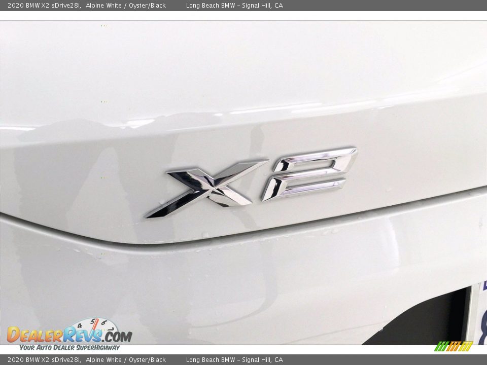 2020 BMW X2 sDrive28i Alpine White / Oyster/Black Photo #7