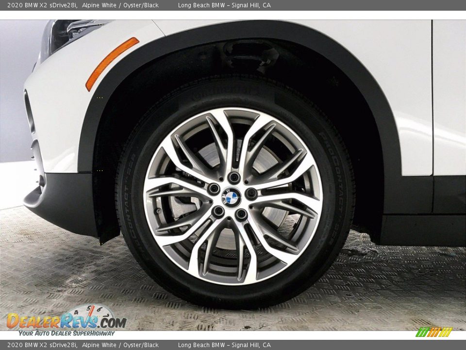 2020 BMW X2 sDrive28i Alpine White / Oyster/Black Photo #8