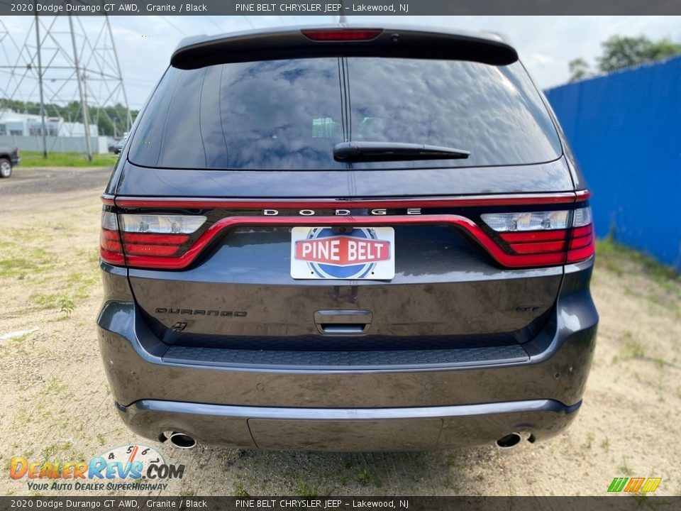 2020 Dodge Durango GT AWD Granite / Black Photo #6