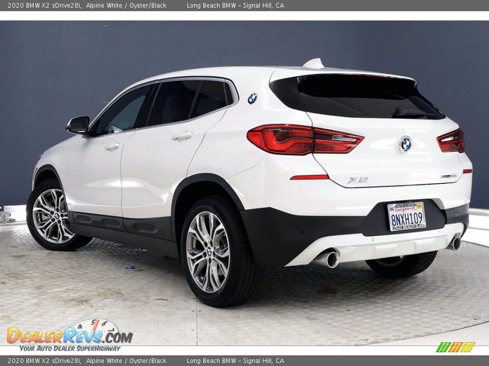 2020 BMW X2 sDrive28i Alpine White / Oyster/Black Photo #10