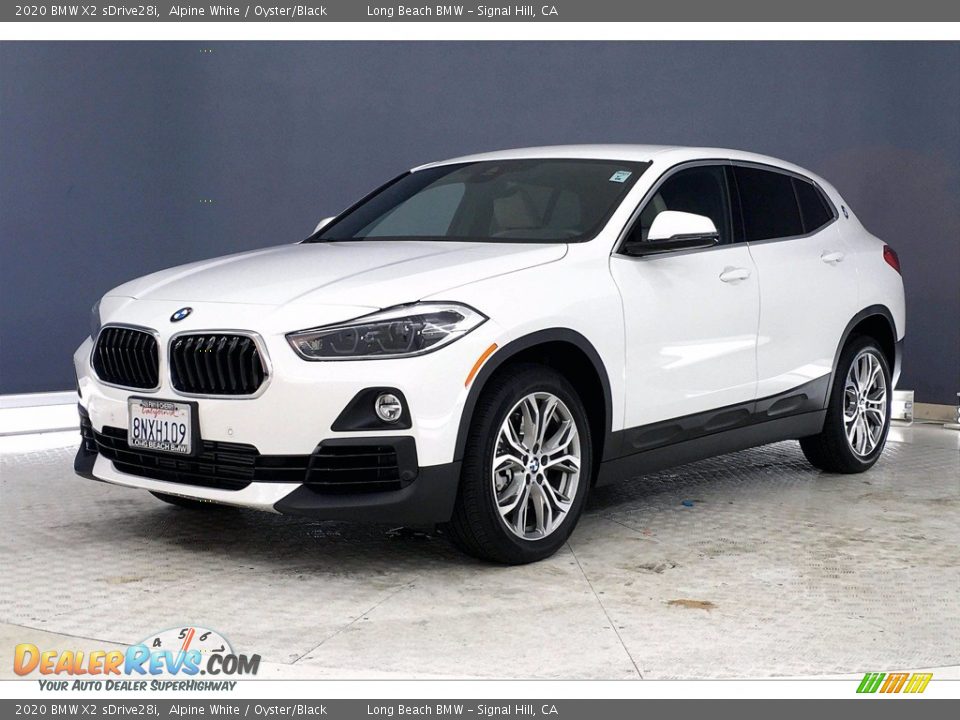 2020 BMW X2 sDrive28i Alpine White / Oyster/Black Photo #12
