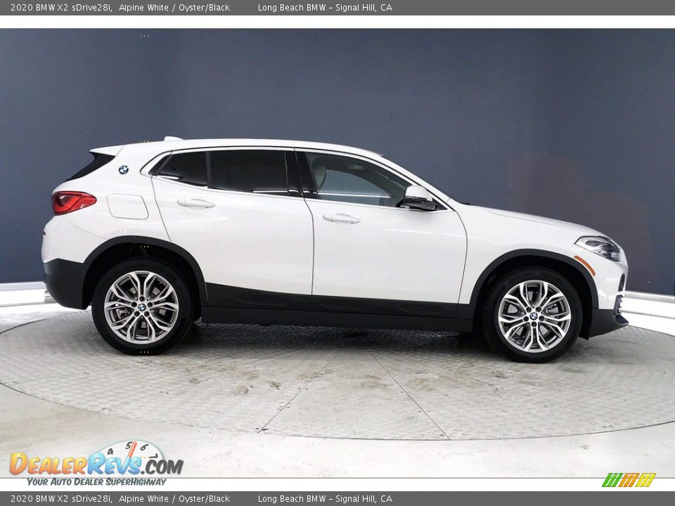 2020 BMW X2 sDrive28i Alpine White / Oyster/Black Photo #14