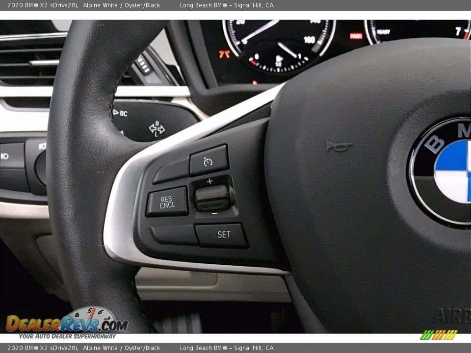 2020 BMW X2 sDrive28i Alpine White / Oyster/Black Photo #18