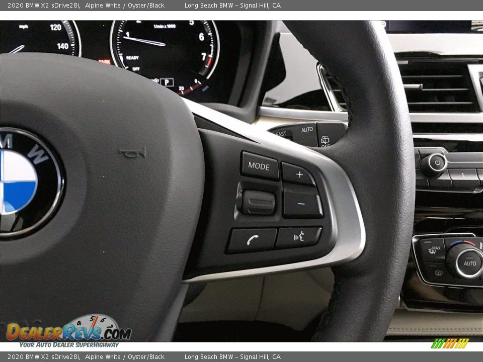 2020 BMW X2 sDrive28i Alpine White / Oyster/Black Photo #19