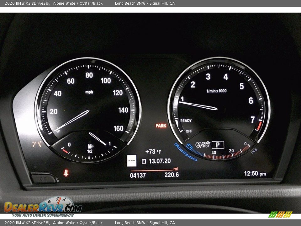 2020 BMW X2 sDrive28i Alpine White / Oyster/Black Photo #20