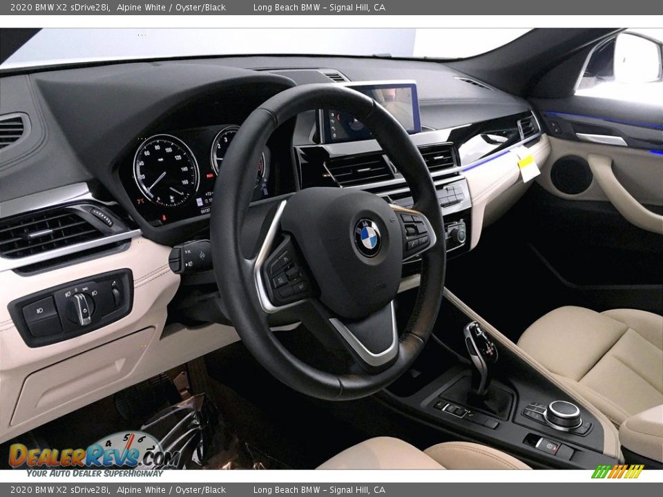 2020 BMW X2 sDrive28i Alpine White / Oyster/Black Photo #21